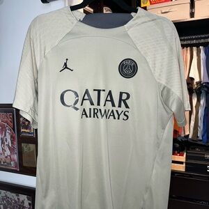 Jordan PSG Men's Beige Shirt